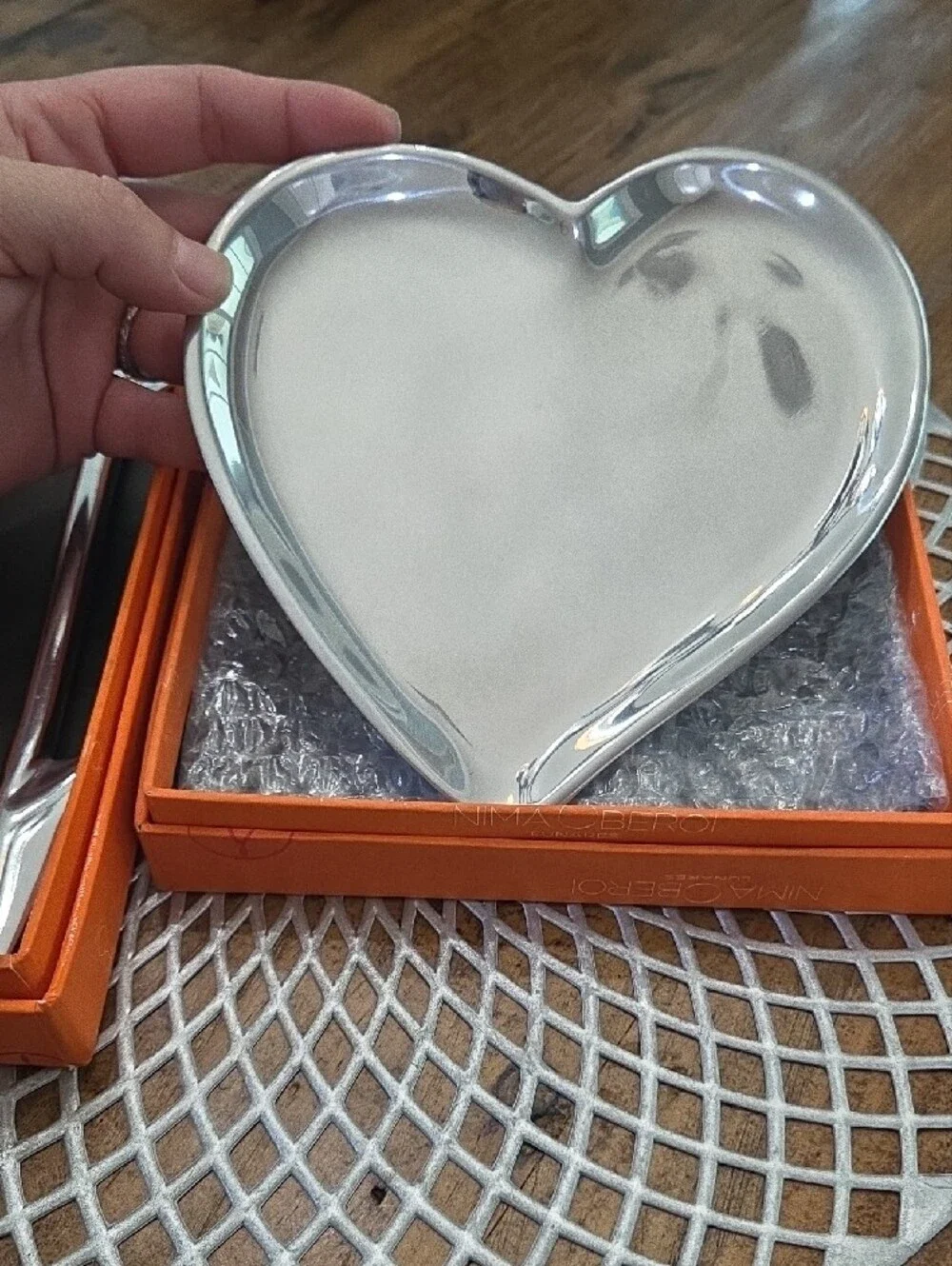 Nima Oberoi Silver Heart Teaw And Arrow